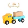 Wood Railway Magnetic Train Toys Wooden Train Track Accessories Helicopter Car Truck Railway Tracks Parts For Children Toys