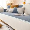 Four Seasons Universal Non-slip Cover Towel New Entry Luxury Modern Simple High-end Cushion Chenille Sofa Cushion