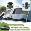 Для Toyota Land Cruiser Prado J250 MK5 2024 2025 2026 Автомобильная сетчатая шторка от солнца на окно, магнитный козырек, шторка от солнца, детали, аксессуары