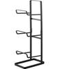 Yamazaki Jitsugyo Fitness Goods Storage Rack Black Approx. W15 X D24 X H65.5cm Tower Muscle Training Goods Storage Rack 2035