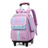 MIAOQIAO Student Trolley School Bag