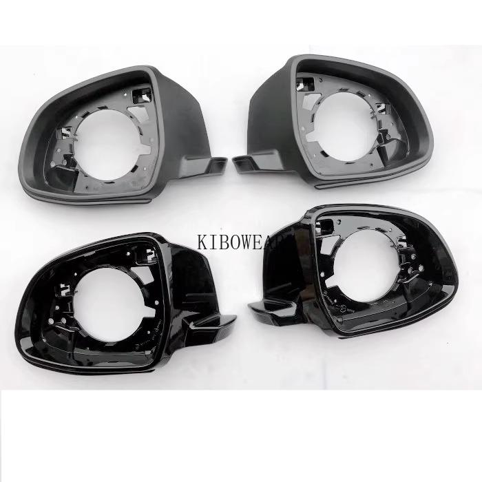 1pc Side Mirror Frame Glass Bottom Holder Cover trim For BMW X3 F25 X5 F15 X4 X6 F26 F16 2014-2018 Cap Trim Auto Turn signal