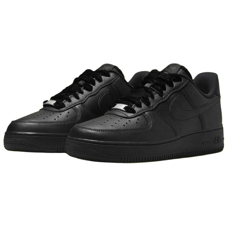 Nike Кроссовки Air Force 1 Low top для скейтбординга Женские Черные HV4403-001
