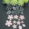 Цветы и листья дизайн художественные узоры металлические трафареты DIY Скрапбукинг трафарет для тиснения бумага ремесло шаблон альбома