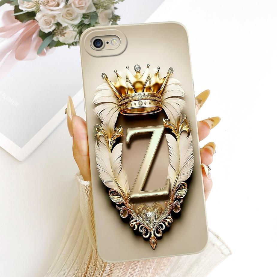 For Apple iPhone 6 Plus Case iPhone6S Cool Crown Letters Cover Shockproof Soft TPU Phone Case For iPhone 6S Plus iPhone6 S Shell