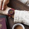 Часы ручной работы Ferris Wheel Red Kyoto Handmade Watch Brand [DEDEGUMO] Мужские Женские Q31-2-RD