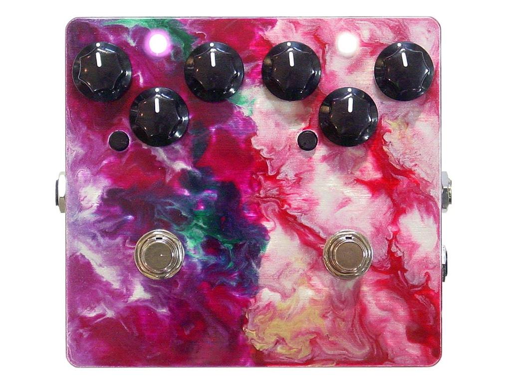 Leqtique Effector 2in1 Overdrive/Distortion RED+9/9