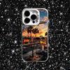 Чехол для телефона Travel Los Angeles California для iPhone 16,15,14,13,12,11,Pro,XS,Max,Plus,Mini,SE Белый Конфетный Матовый Ударопрочный Чехол