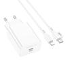 Borofone BA21A Pro PD20W EU Type-C Быстрое зарядное устройство для Apple