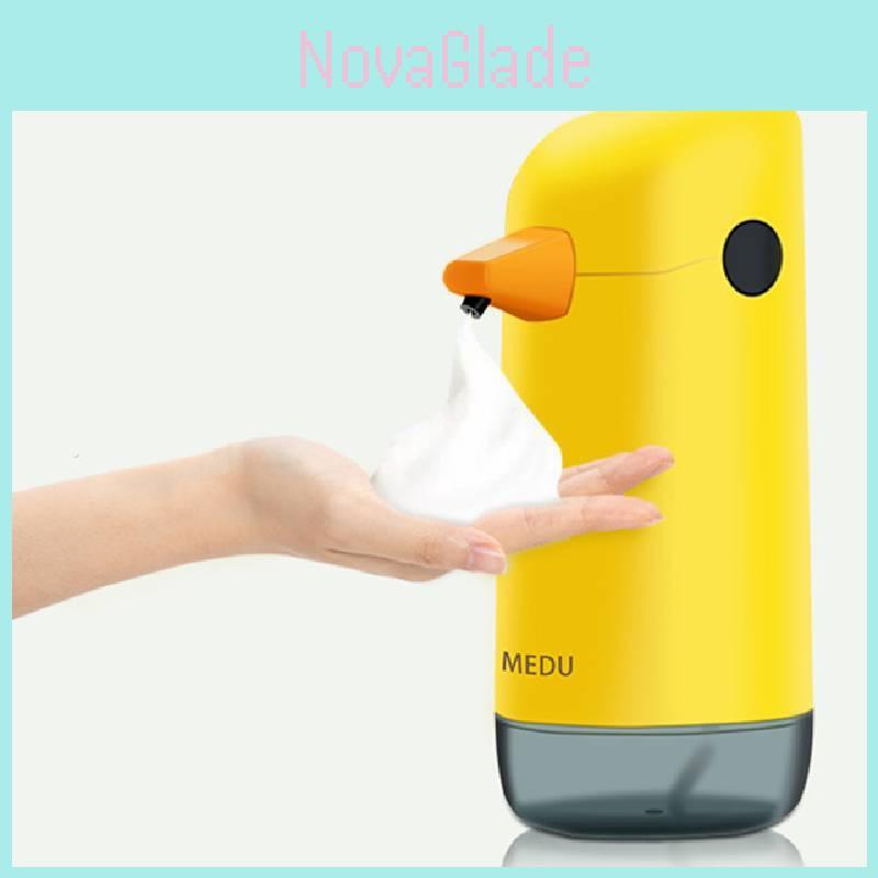Cute Yellow Duck Foam Soap Dispenser Family Friendly Automatic Sensor Soap Machine For Hygiene