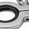 4PCS Wing Nut Design Vacuum Clamp Centering O-Ring Quick Clamp Flange  Industrial Equipment