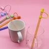 10pcs 10mm Dustproof Plug Silicone Straw Sleeve Simple Straw Cover  Drinking Straws