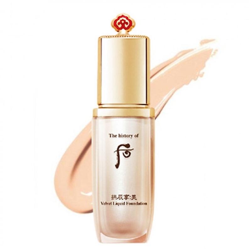 The history of whoo Gongjinhyang Mi Velvet Liquid Foundation SPF30+ / PA++ No.21 40ml