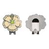 Magnetic Golf Ball Marker with Hat Clip Rustproof Corrosion Resistant Metal Flower-Shaped Golf Ball Marker Accessories