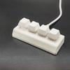 Mini 4-Button Mechanical Keyboard - Custom Shortcuts for Copy, Paste, One-Touch Password, Audio Control, and OSU Key Changes