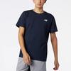 New Balance Футболка мужская темно-синяя AMT11070-ECL