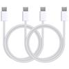 USB-C Cable - Braided Nylon - Set of 2 - 1 M - Compatible iPad Air/Pro 2024