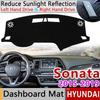 For Hyundai Sonata 2015 2016 2017 2018 2019 LF Anti-Slip Mat Dashboard Cover Pad Sunshade Dashmat Protect Carpet Car Accessories