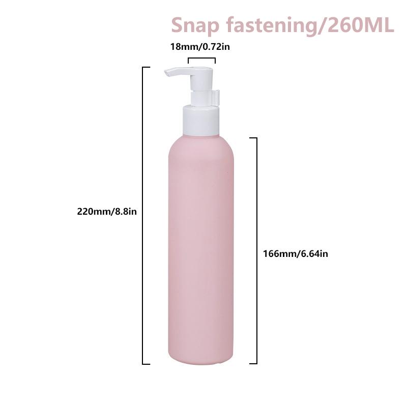 Пустой пластиковый флакон для шампуня с дозатором, флаконы для косметики класса люкс, многоразовые бутылки с дозатором из полипропилена, ящик для хранения в ванной комнате
