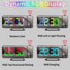 Digital Backlight Desk Alarm Clock with Projector Feature