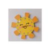 Sun Model Children's Wall Clock 40x40 Cm Colorful Fun Laser Cutting Uv Printed