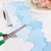 Облако Масса Бордюрная Наклейка на Стену 32,8 фута длиной Бордюрная Наклейка для Доски для Мела Доска Объявлений Декорация