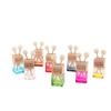 1 Piece Car Hanging Perfume Pendant Fragrance Air Freshener Empty Glass Perfume Diffuser Bottle Aromatherapy Decor Accessories