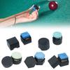 1PC Soft Rubber Chalk Storage Box with Holes Stain-Proof Square Round Hexagonal Chalk Protective Box Billiards Supplies