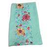 Embroidered Flower Scarf Cotton Women Long Wrap Bandana Scarves Girl Shawl Gift
