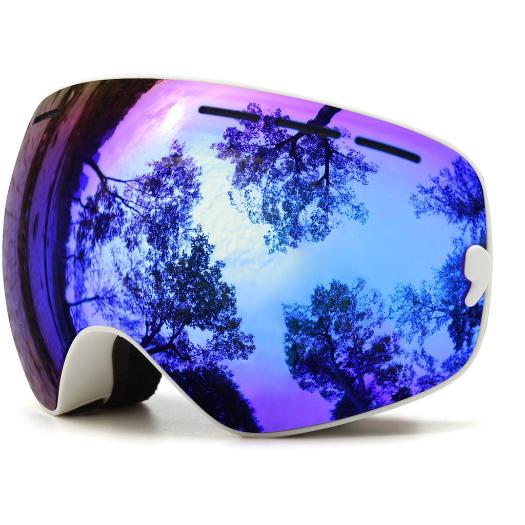 JULI Ski Goggles for Kids 4-16 Boys Girls Snowboarding UV Protection Multi-Color Double Anti-fog Lens Winter Sports