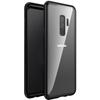 Case for Samsung Galaxy S9 - Phonillico® - Magnetic - Metal - Tempered Glass - Full Protection