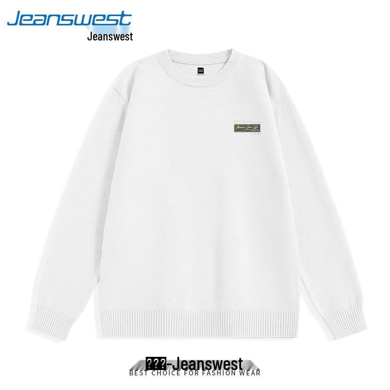 Мужской вязаный свитер с круглым вырезом Jeanswest