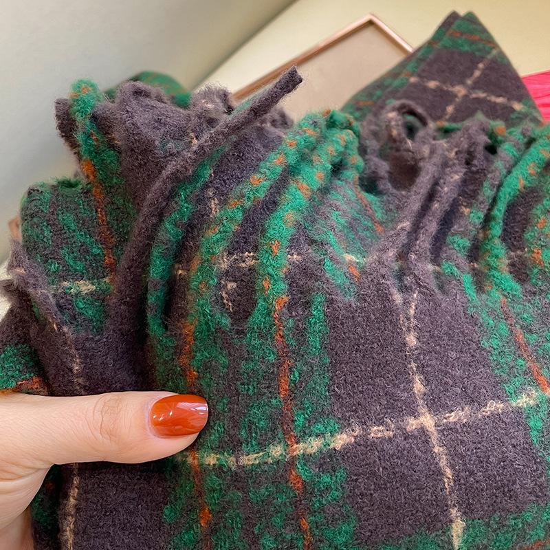 Элегантные кашемировые шарфы, женские зимние теплые шали, длинный платок, шаль из пашмины, шарф 65x200 см