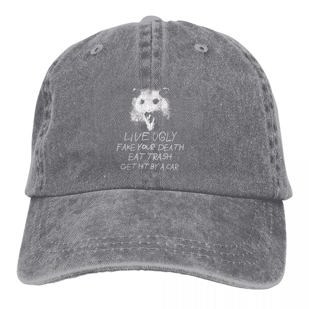 Квоты Опоссум Бейсболка Мужские Шляпы Женские Козырек Защита Snapback Кепки с Опоссумом
