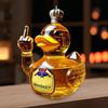 Middle Finger Duck Bottle Funny Whiskey Bottle Duck-shaped Alcohol Bottle Funny Duck Decanter for Bar Office Home Prank Gift