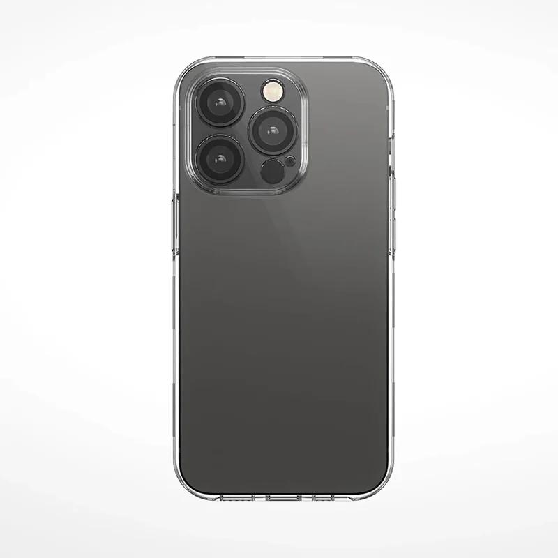 Прозрачный силиконовый чехол для телефона APPLE iPhone 16 Pro Max 15 Plus 14 Pro 13 mini 12 11, тонкий, мягкий, противоударный.
