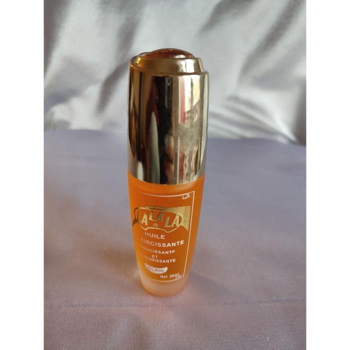 Huile Éclaircissante - Lalala - 30ml - Purifiante - Vitamine E - Sans Parabène