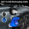Feyree V2L Кабель Разрядная вилка Зарядное устройство для электромобиля GBT Шнур 32А Зарядный кабель 1М /3М с разъемом CEE Наружная электростанция Электромобиль