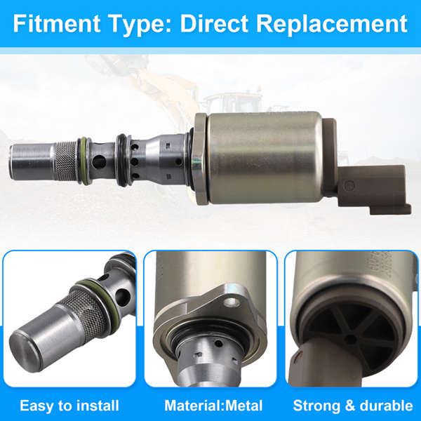 6008815 fits Caterpillar Excavator Solenoid Valve 600-8815.