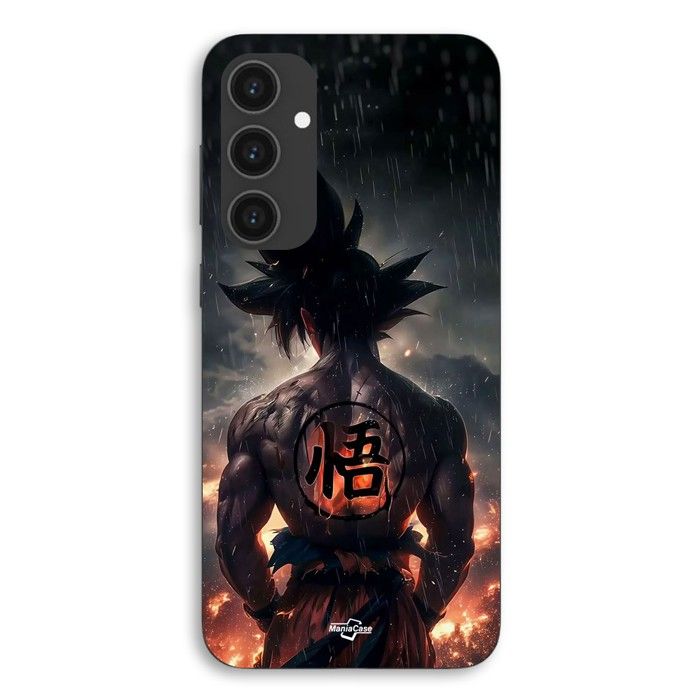 Coque Pour Samsung Galaxy S24 FE Dragon Ball Goku Kanji sagesse fan art Maniacase