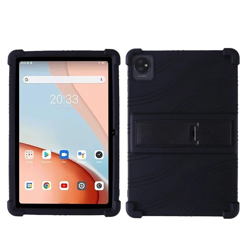 4 утолщенных Cornors Kids Safety Funda для Blackview Tab A7 Kids 2023 10,1 "Ударопрочный силиконовый чехол для планшета ПК с подставкой