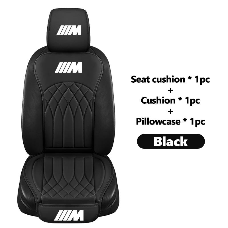 DHCD8 Car Seat Cover Protector Front Rear Back Summer Cushion Pad Mat For BMW 1 3 5 7 Series M F01 F20 F10 F13 E52 E53 E60 E93