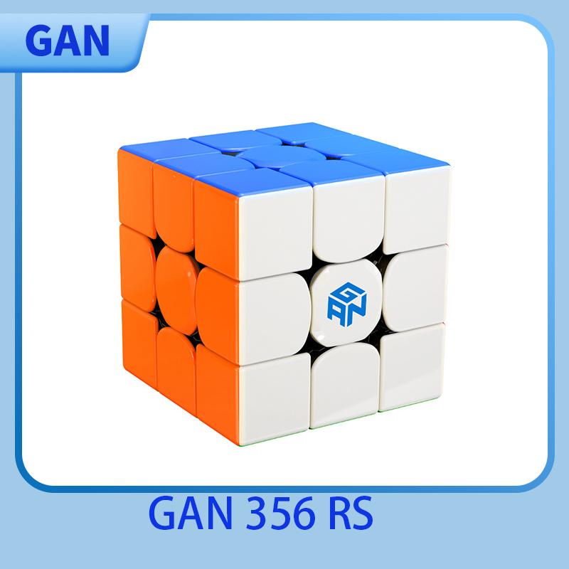 GAN 356 RS 3x3 Магический Скоростной Кубик Рубика Без наклеек Профессиональные Игрушки-Спиннеры GAN 356RS Cubo Magico Головоломка