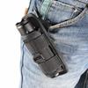 XBERSTAR Flashlight Holder Pouch Case, Military Flashlight Pouch, Belt, Cell Phone Holder, Cane Holder, Belt Clip, 360-Degree Rotation, Elastic Nylon