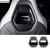 Car Seat Head Pillow Headrest Adjust Button Sequ Decoration Cover Trim For BYD Seal EV   2024 Wood Grain Accessories