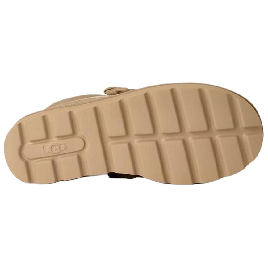 UGG Высокогорные удобные повседневные кроссовки на низком ходу с круглым носком для женщин Горчичный 1178872-MSSL