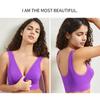 New Women's S-5XL Seamless Bra Push-Up Sports Bra Non-wire Crop Tops Solid Color Sexy Lingerie No Pads Breathable Female Brassiere