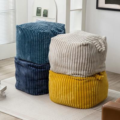 Мягкий плюшевый мешок для хранения игрушек Пушистый набивной пуф Подушка для дивана Мешок для хранения одежды Детская комната