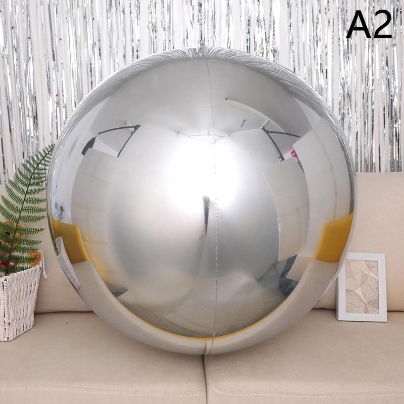 4D сфера 32 дюйма металлический зеркальный эффект декоративный воздушный шар для праздников и вечеринок наполнение гелием может плавать