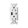 UL-Certified North American 20A 120V Socket with USB & Type-C PD Fast Charging and TR Safety Shutter
